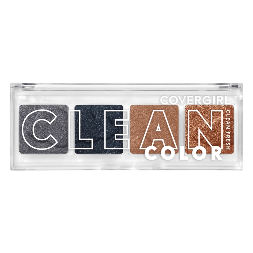 3 x COVERGIRL Clean Fresh Clean Color Eyeshadow, 282 Midnight Sky, 0.14 oz